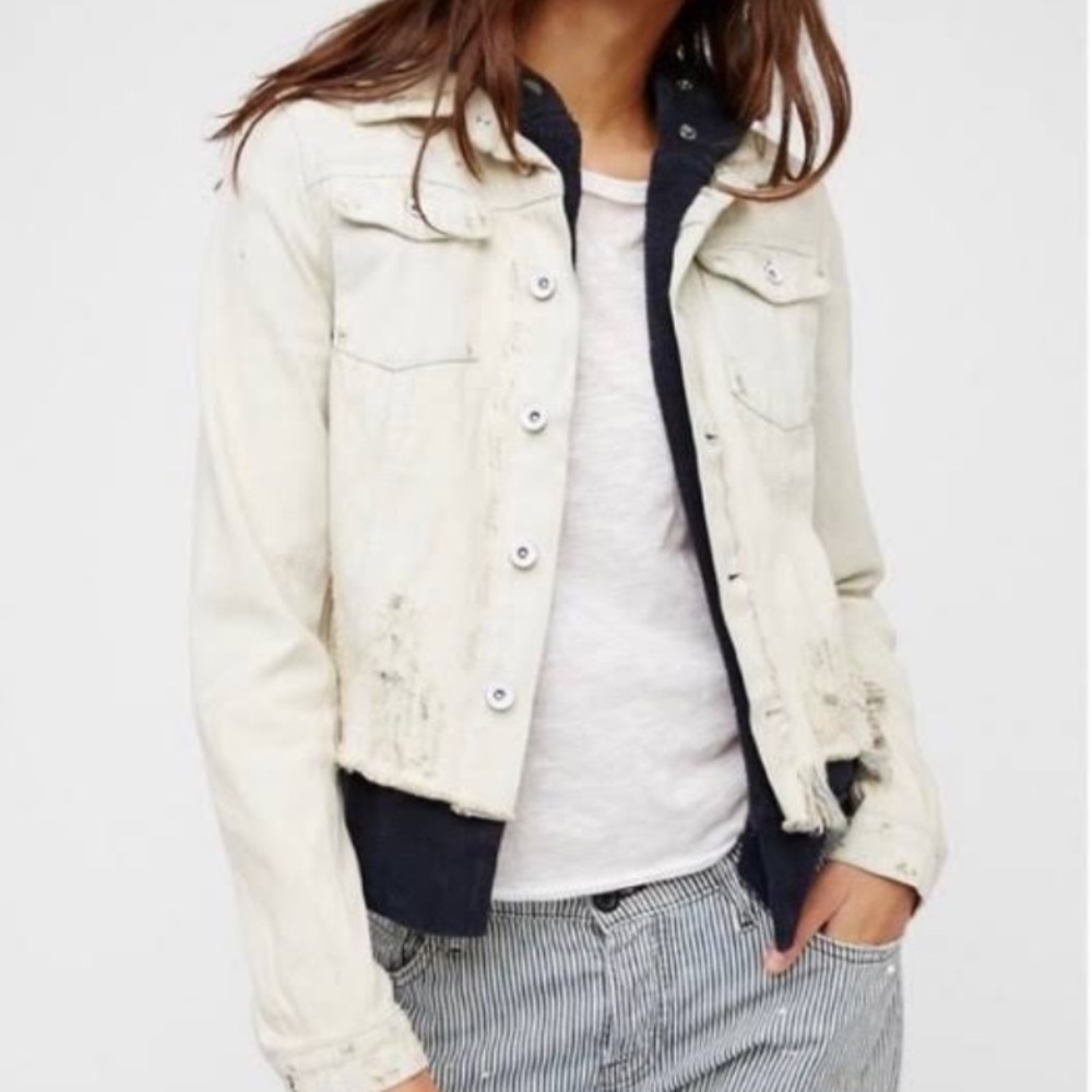 Free people denim jacket